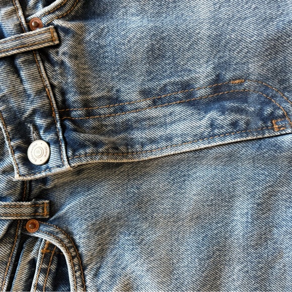 Reformation Blue Denim Jeans - Picture 4 of 5
